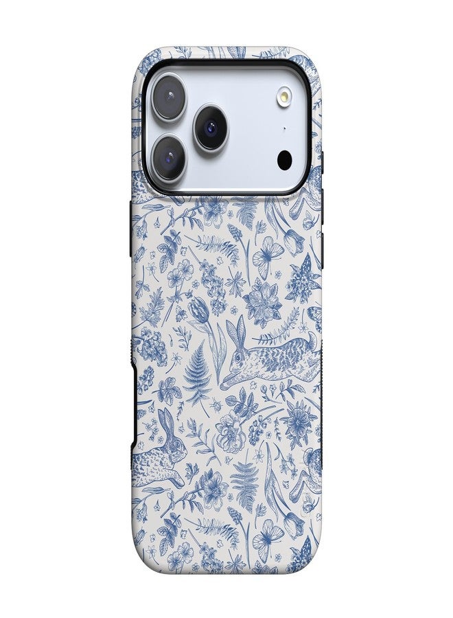 Casely Alex Case | Hop & Bloom | Bunny Toile | Compatible with MagSafe | Bold Protective Design - Image 1