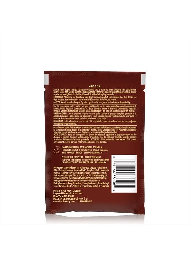 HNP - Henna N Placenta Super Strength Deep Conditioner Packet (2oz Pack of 12) - Image 1