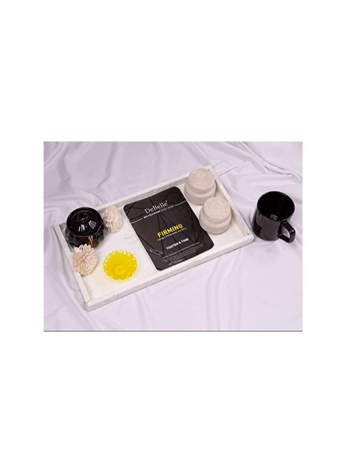 DeBelle Bio Cellulose Sheet Mask - Firming | Collagen, Pomegranate & Goji Berry | Tighten & Tone Skin - Image 5