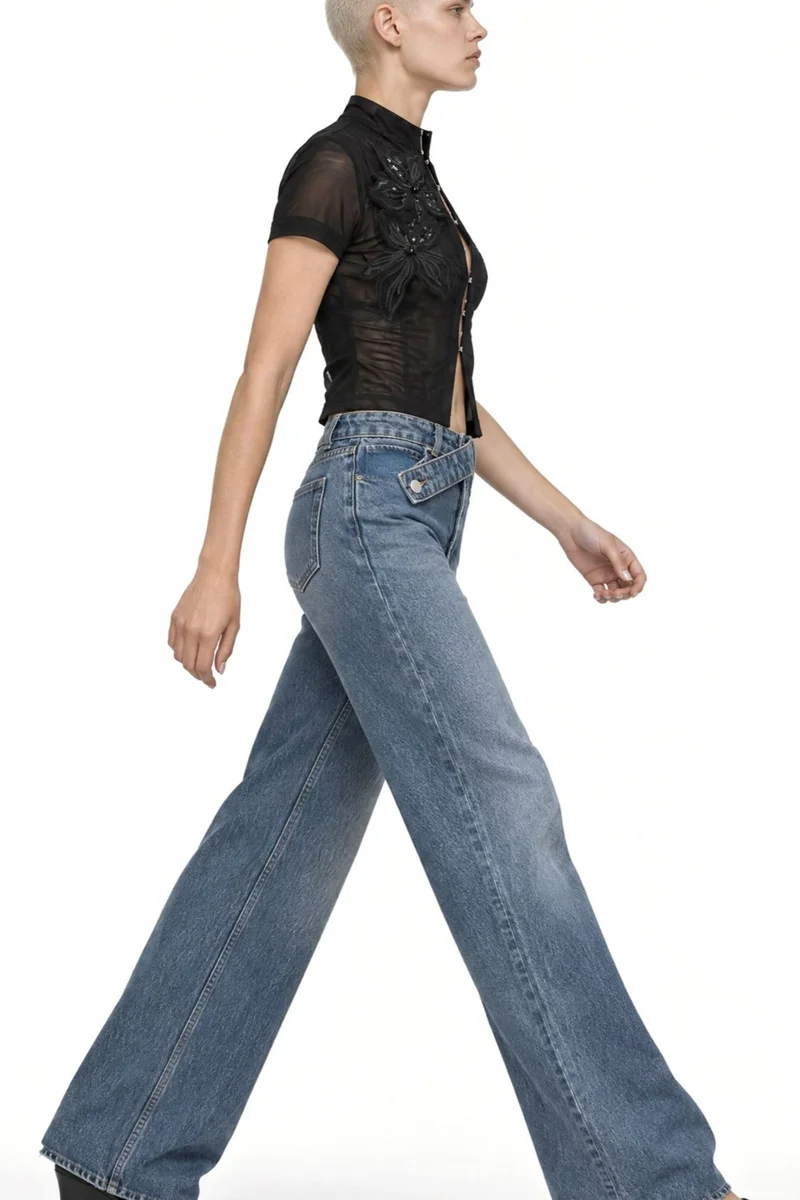 سكوالو SQUALO Women’s Straight-Leg Pants