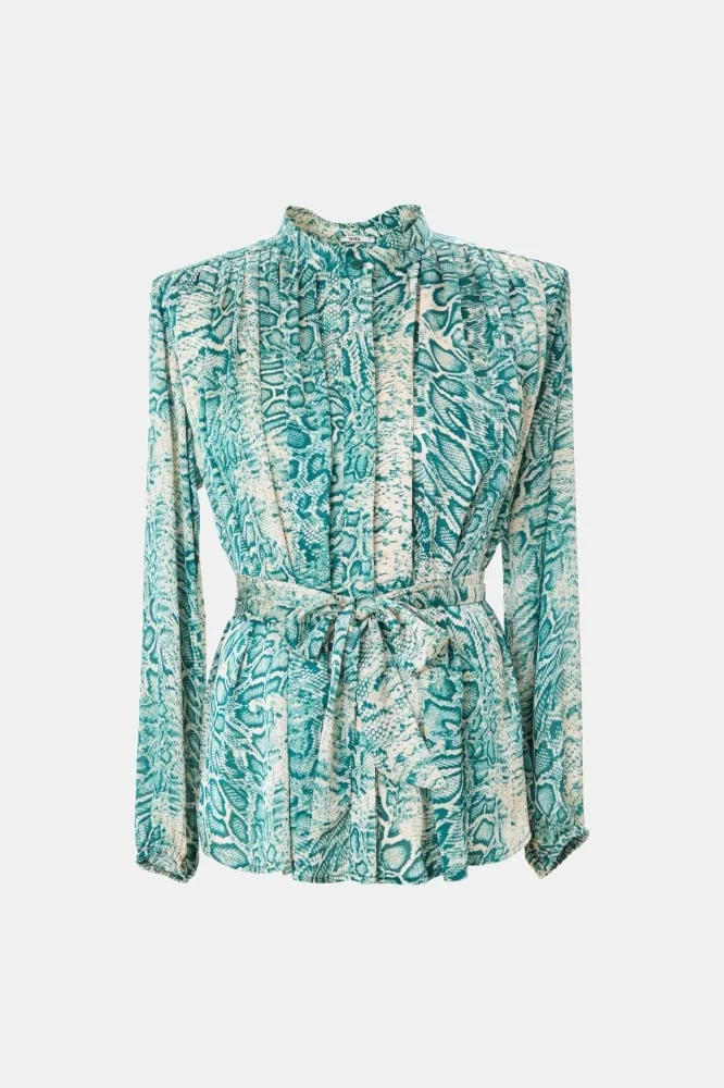 Tenda Snake-print shirt