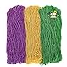 Huskein 120PCS Mardi Gras Beads 33 Beaded Necklace Purple Gold Green Mardi Gras Accessories Party Costume Necklaces Parade Throws Women Men Beads Bulk for Party Event Favors Supplies Decorations - Image 4