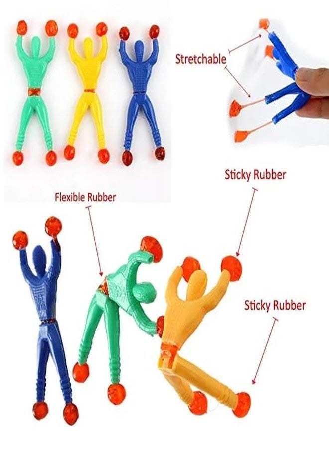 Tera13 TERA 13 Wall Climbing Man Toy for Kids, Sticky Rolling Mountain Climber Figure, Party Favours, Pack of 1 - Image 4