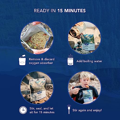 Backpacker's Pantry Creme Brulee - Freeze Dried Backpacking & Camping Food - Emergency Food - 12 Grams of Protein, Vegetarian, Gluten-Free - 1 Count - Image 4