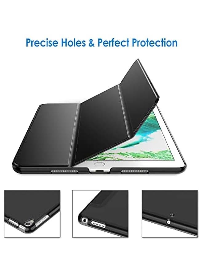 Case for iPad Pro 10.5-Inch and iPad Air 3 (10.5-Inch 2019, 3rd Generation), Smart Cover Auto Wake/Sleep Cover (Black) - Image 3