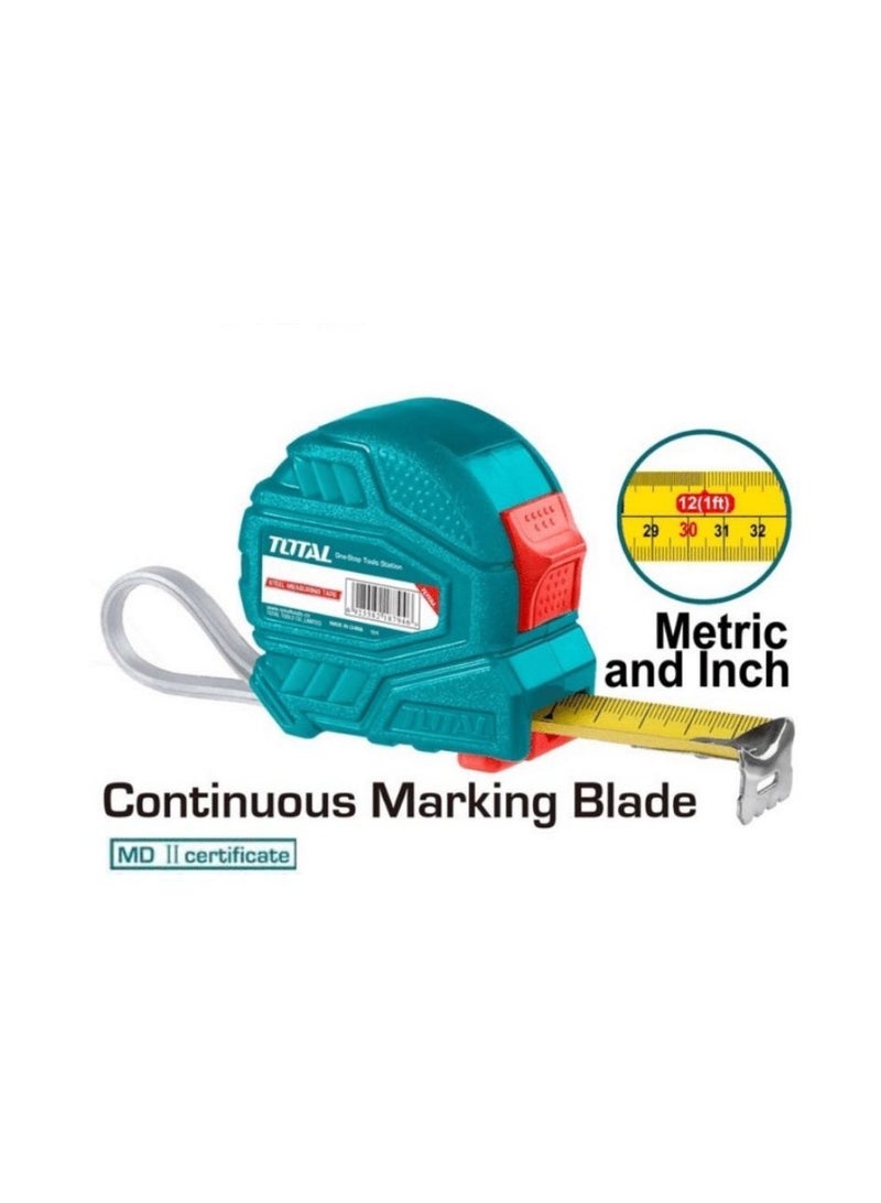 TOTAL Steel Measuring Tape 3mx16mm TMT126331 - Image 2