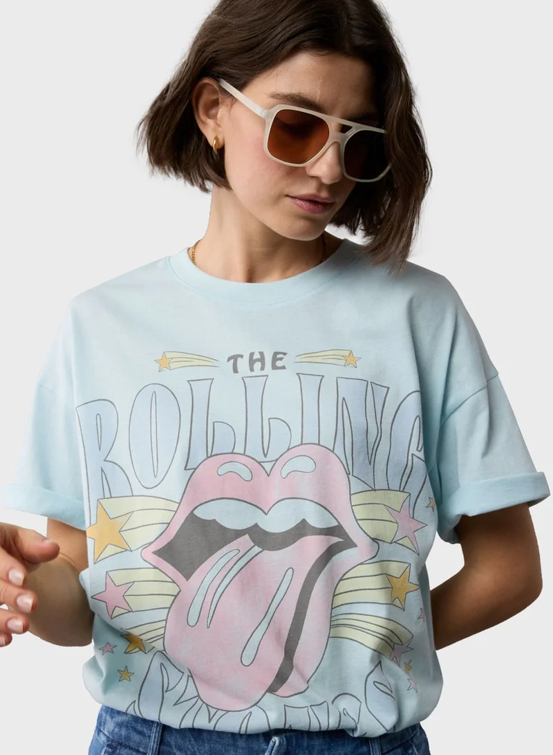 امريكان ايجل Graphic Crew Neck T-Shirt