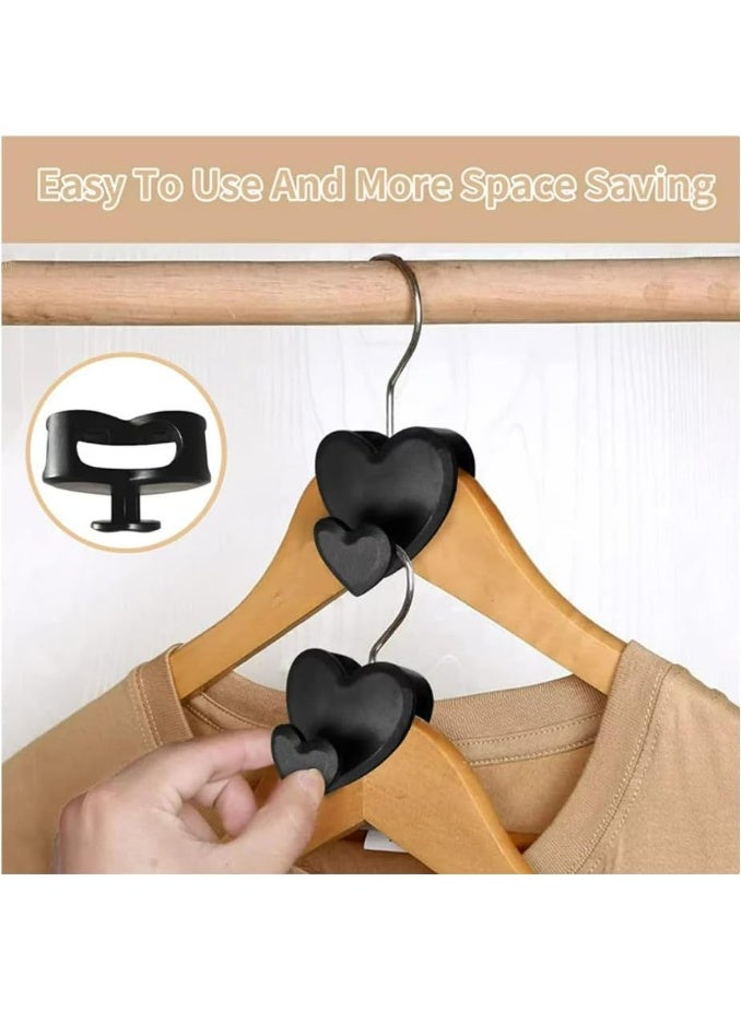 Space Saving Hanger , Closet Organizer -triple Closet Space 12 PC -Clothes Hanger Connector Hooks - Image 5
