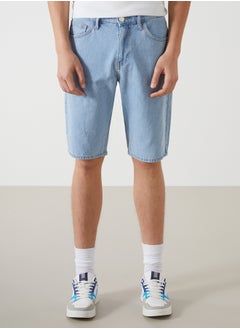 LC WAIKIKI Standard Fit Men's Jean Shorts  - Image 2