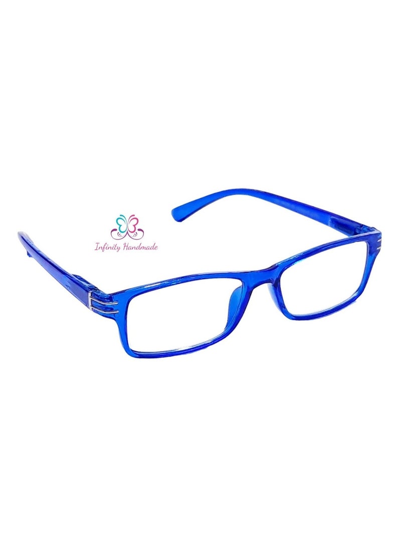 Reading Glasses  Men & WOMEN Presbyopia Glasses Spring Leg Business, Comes with a special eyeglasses box and a free cotton handkerchief, Exclusive from Seller INFINITYHANDMADE Only - Image 3