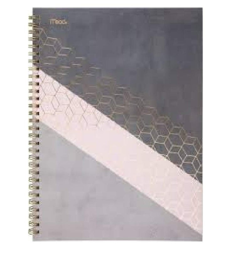 Mead Spiral Notebooks, 1 Subject, College Ruled Paper, 80 Sheets, Modern Chic, 3 Pack (38196) - Image 4