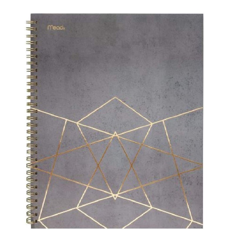 Mead Spiral Notebooks, 1 Subject, College Ruled Paper, 80 Sheets, Modern Chic, 3 Pack (38196) - Image 5