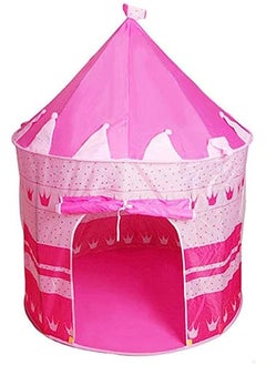 Play Tent Girl Princess Castle House Tent for Indoor/Outdoor Use, Portable with Carrying Case