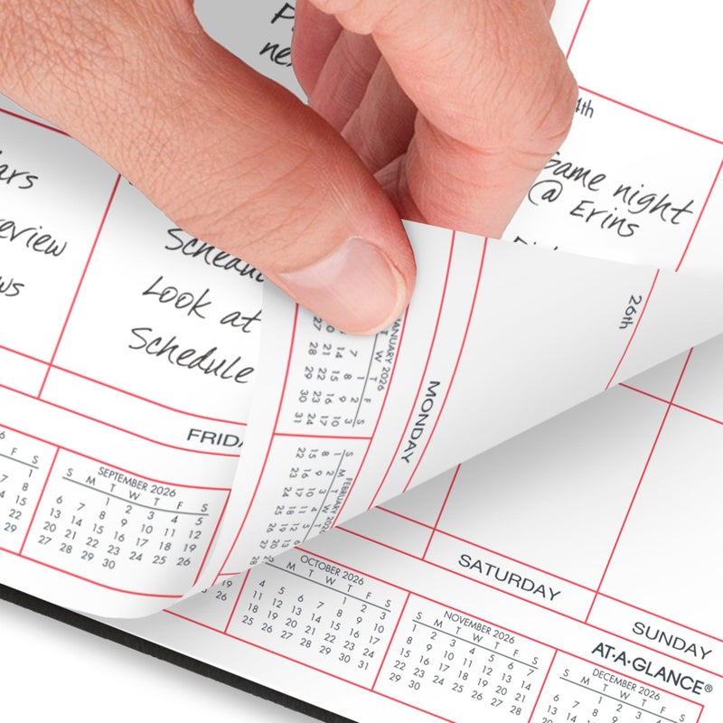 AT-A-GLANCE 2026 Planner, Monthly, 8" x 10", Large, Black (701300526) - Image 3
