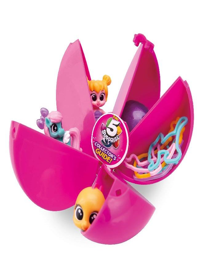5 Surprise 5 Surprise Pink Mystery Capsule Collectible Toy (Wave 2) Pack) By Zuru, Multicolor (7708)  - Image 2