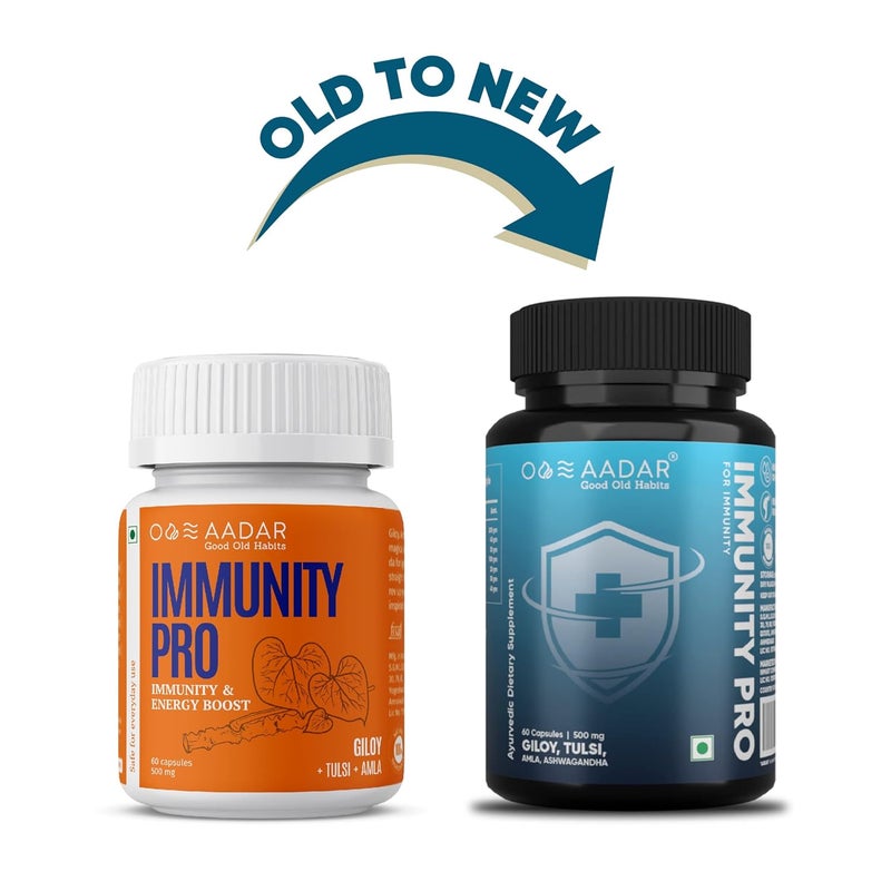 AADAR Ayurveda Immunity Pro Capsule (60 Capsules) - Image 2