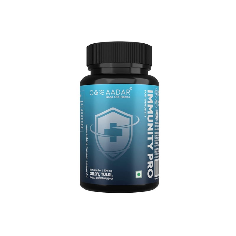 AADAR Ayurveda Immunity Pro Capsule (60 Capsules) - Image 1