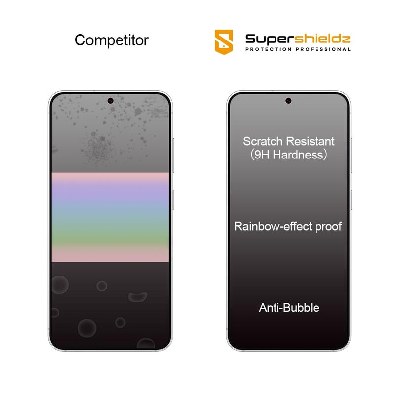 Supershieldz (3 Pack) Designed for Samsung Galaxy S26+ / S26 Plus Tempered Glass Screen Protector, Anti Scratch, Bubble Free - Image 5