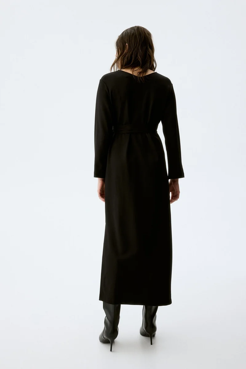 H&M  MAMA Tie-belt jersey dress for Women | Best Price UAE