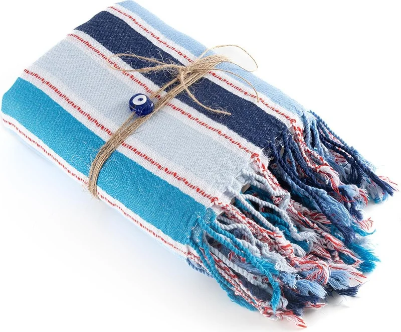 Soley | Marine | 100% Natural Cotton Peshtemal