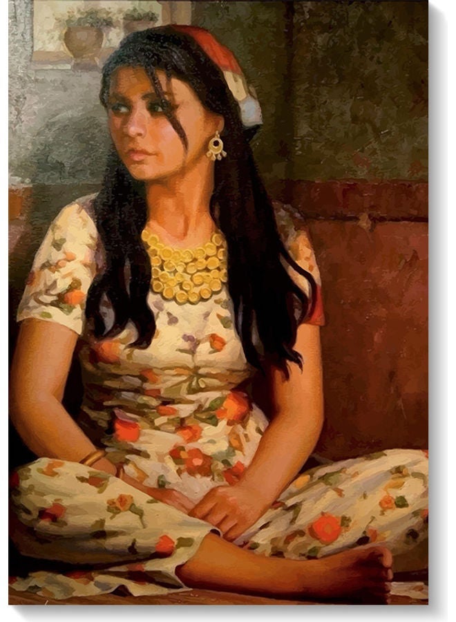 RYN Woman Wall Art multicolour 40x60cm - Image 1