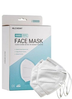 Pack of 10 KN95 FFP2  Face Mask 4 Layer with Maximum Protection