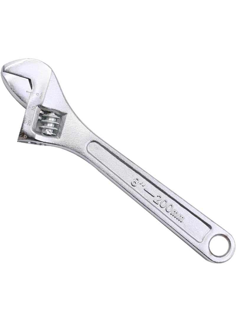 GGOOT Adjustable spanner 8 Inch Adjustable Wrench Spanner Mechanical Workshop Hand Repair Tools Car Bicycles Hardware Wrench Wrench  - Image 1