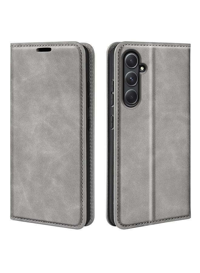 اس-توب جراب هاتف Samsung Galaxy A55 من الجلد المغناطيسي القابل للسحب - Image 1