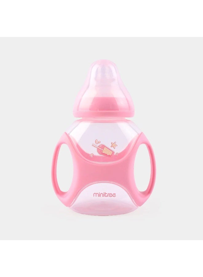 BPA-Free Baby Feeding Bottle with Handle 330ml | Leak-Proof| Safe for Newborns| Easy Clean - Image 1