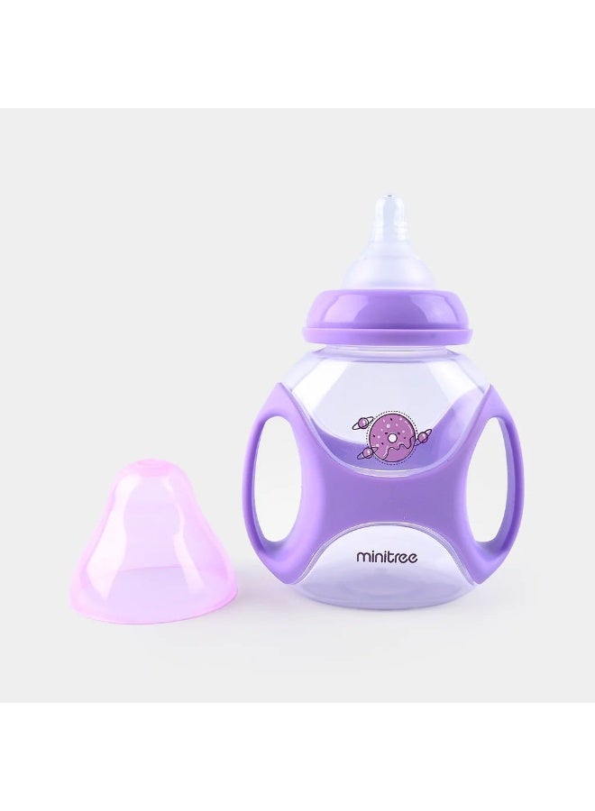BPA-Free Baby Feeding Bottle with Handle 330ml | Leak-Proof| Safe for Newborns| Easy Clean - Image 2