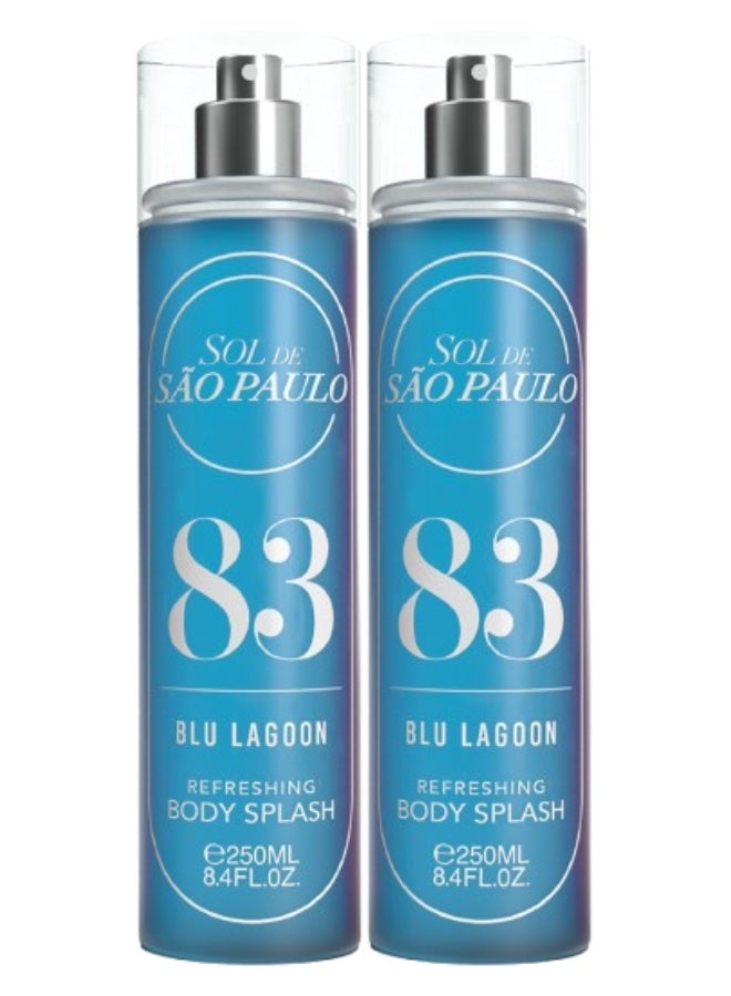 اس او ال 2 قطع معطر للجسم 83 بلو لاجون 250 مل - Image 1