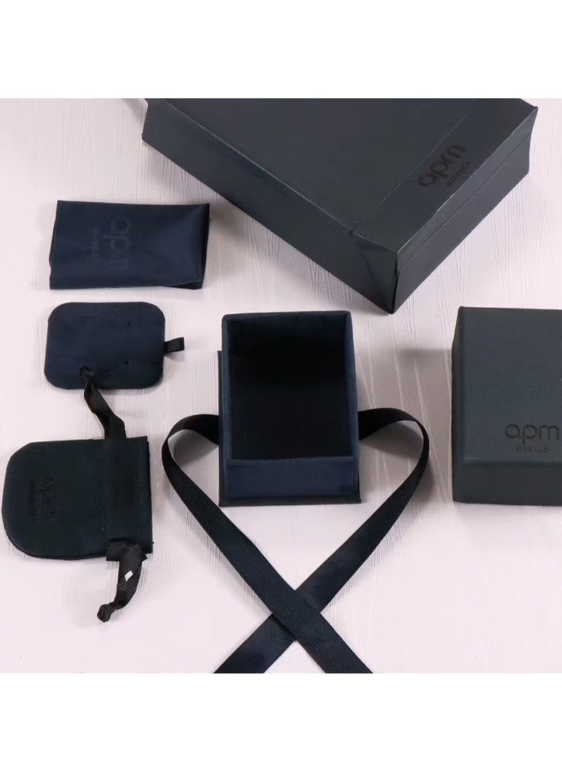 APM Monaco SMILE Morse Code Ring