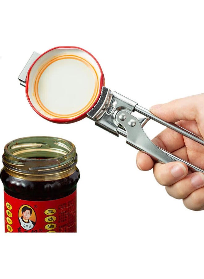 Yijuke All-Steel Can Opener, Multi-Functional Lid Opener, Labor-Saving Cap Opener, Beer Bottle Opener, Bottle Opener - Image 2