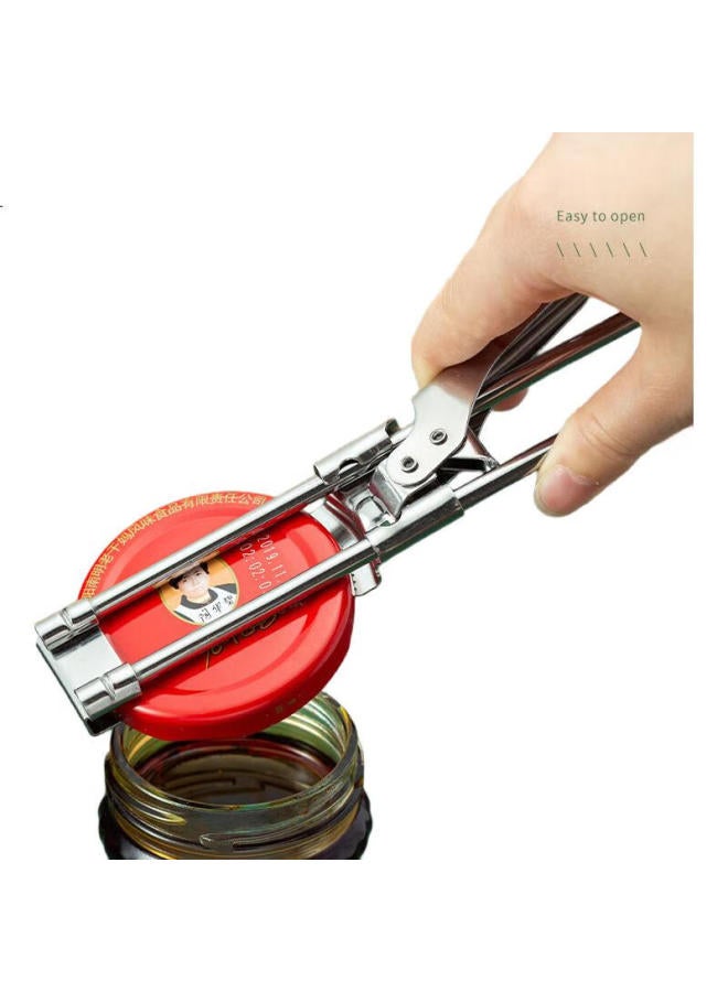 Yijuke All-Steel Can Opener, Multi-Functional Lid Opener, Labor-Saving Cap Opener, Beer Bottle Opener, Bottle Opener - Image 1