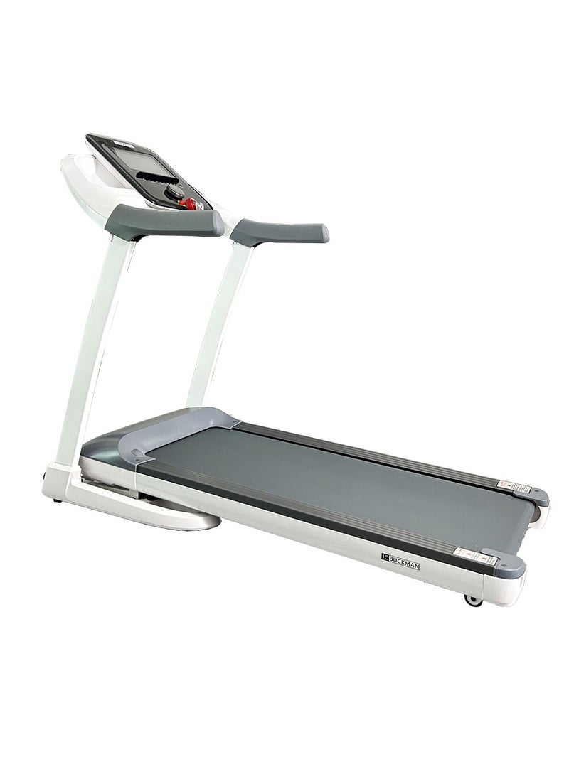 JC BUCKMAN Buckman Smart Sprint Treadmill: Cutting Edge 3.0 Hp Foldable Treadmill For Home Use: Auto Incline, Soft Drop Technology, Low Impact Running Deck With Bluetooth  - Image 1