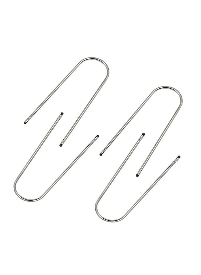 YIENAKFUN Automotive Car Radio Removal Pry Tool Kit U-Shaped for Disassembly of Most Car CD Audio Frequency Converter Stainless Steel 4PCS - Image 1