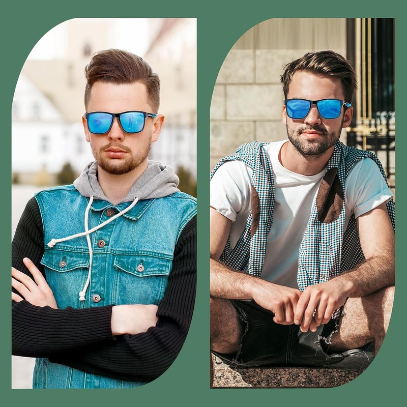 Perkanion Polarized Sunglasses UV400 Protection Classic Designer Fashion Sun Glasses for Men Women - Image 2
