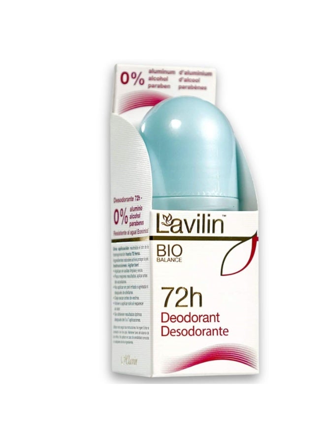 Lavilin LAVILIN Roll On Deodorant for Women and Men - Aluminum Free Deodorant with Up to 72 Hour Long-Lasting Protection and Odor Control – Alcohol, Paraben and Cruelty FREE Sensitive Skin deodorant (2 oz) - Image 1