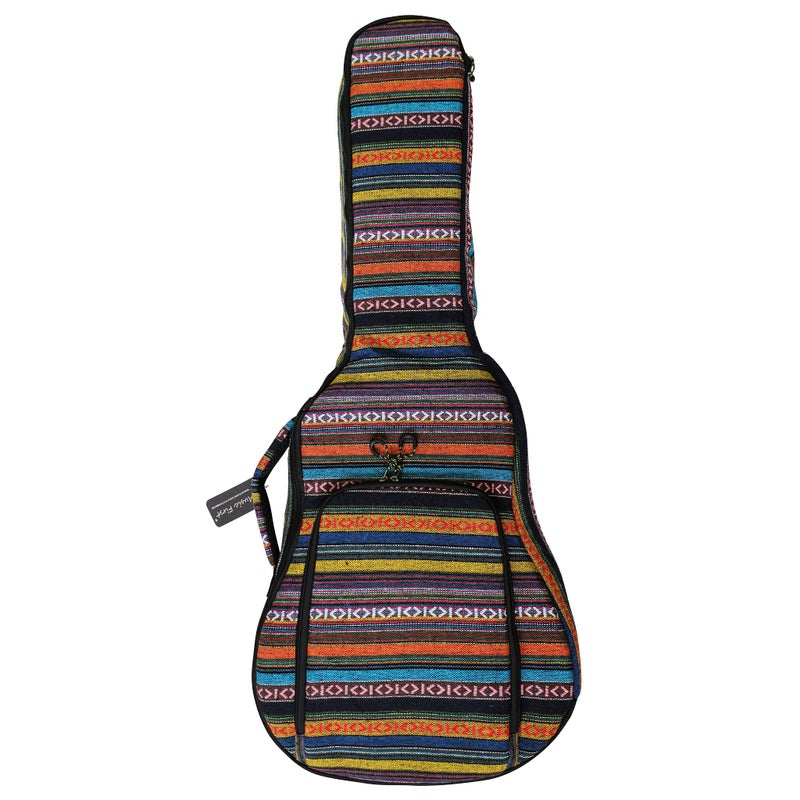 MUSIC FIRST Original Design 09 23mm Thick Padded Country Style Guitar Case Guitar Bag Guitar Soft Case FIT FOR 4041 inch Full Size GUITAR PLEASE MEASURE YOUR GUITAR BEFORE PURCHASE
