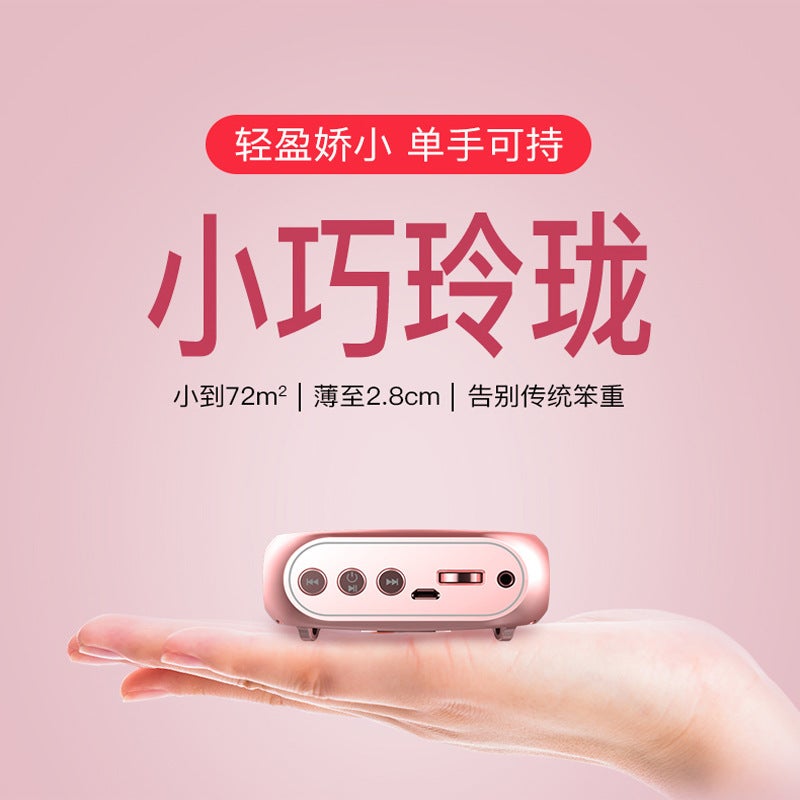 Nuo Bixing S17 Little Bee Loudspeaker Teacher Teaching Guide Shopping Mall Waist Hanging Portable Selling Speaker Player - Image 4
