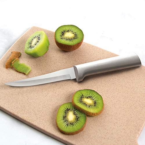 Rada Cutlery 2-Piece Paring Knife with Sharpener Set, Silver Handle - Image 5