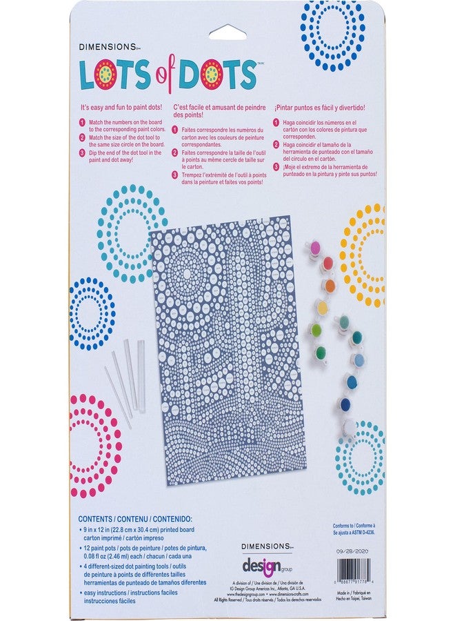 Dimensions Southwest Cactus Acrylic Dot Painting Kit for Adults and Kids, Multicolor - Image 2