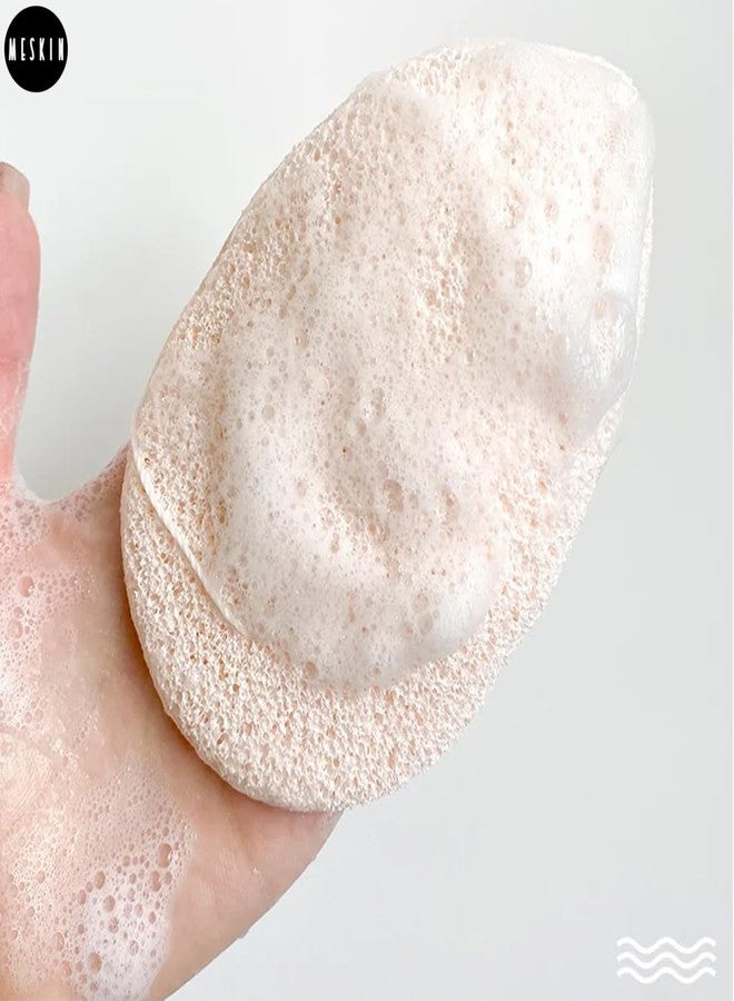 MeSkin Facial Cleansing Sponges - Deep Pore Cleansing, Blackhead Removal, Exfoliation - Drop Shape Puff, All Skin Types, Reusable, Eco-Friendly Skincare Tools (Multicolor, Pack of 1) - Image 5