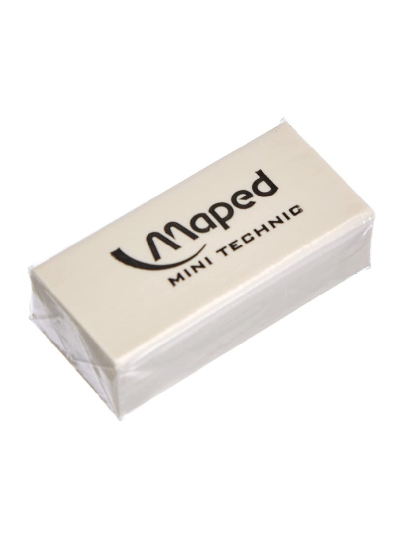 Maped 36-Piece Mini Eraser White - Image 2