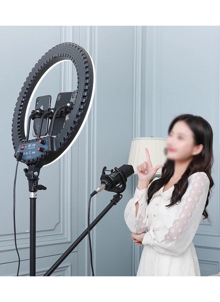 Pama 18N 18 Inch LED Photography Soft Ring Light With Tripod Stand  - Image 1