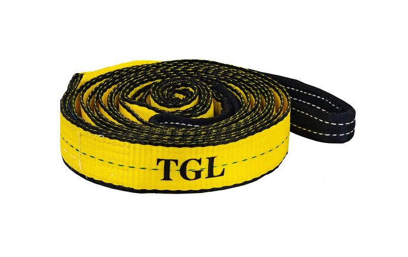 TGL 2 inch, 20 Foot Tow Strap, Tree Saver, Tow Rope Heavy Duty with Reinforced Loops 10,000 Pound Capacity. Compatible with Polaris, Honda, Can-Am ATV, UTV, Side by Side and Other Utility Vehicles. - Image 4