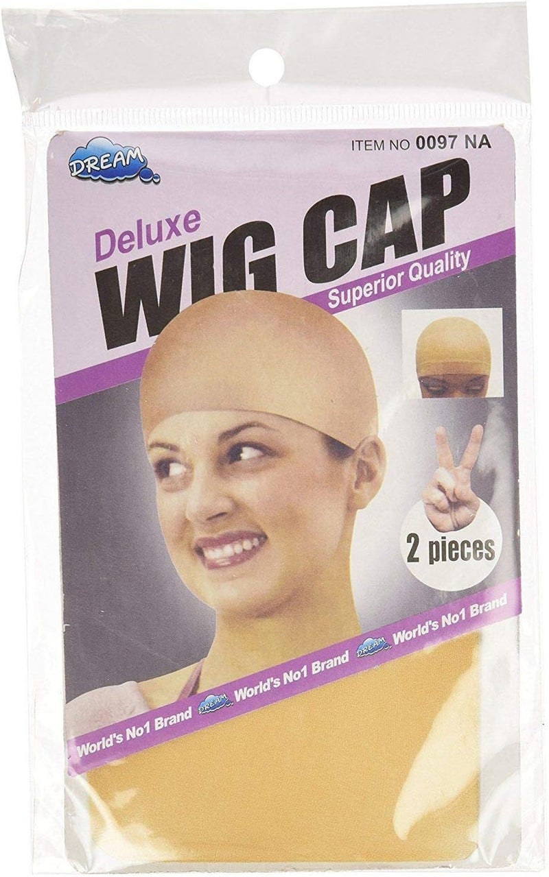 DREAM Deluxe Wig Cap Natural - 2 Pieces (Model: 097NA)