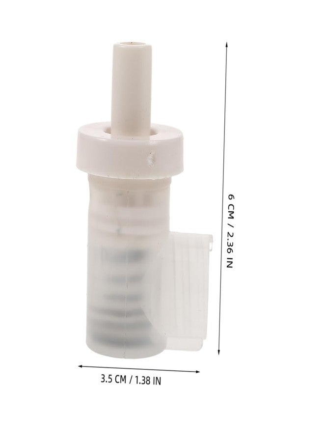 SHOWERORO Soap Dispenser Replacement Pump Head 2 Pack Manual Pump Accessory for Hotel Bathroom Liquid Soap and Shampoo Dispenser 2.36 Inch - Image 2