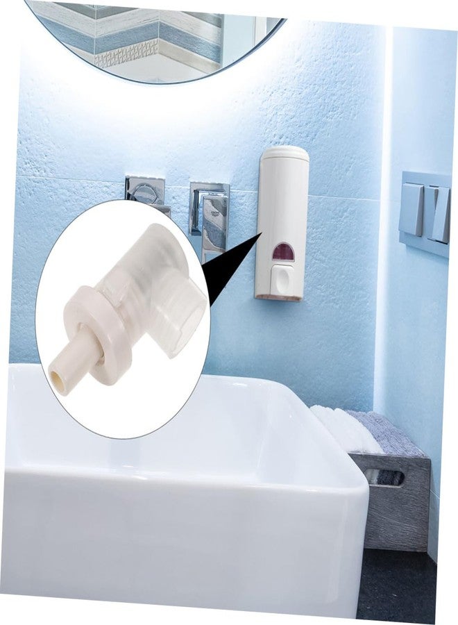 SHOWERORO Soap Dispenser Replacement Pump Head 2 Pack Manual Pump Accessory for Hotel Bathroom Liquid Soap and Shampoo Dispenser 2.36 Inch - Image 4