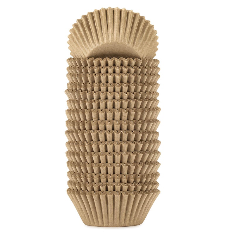 xlloest Xlloest Mini Natural Muffin Wrappers Cupcake Liners Baking Cups Paper 400 Pack 